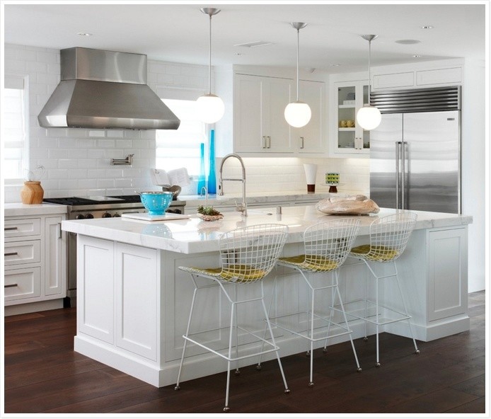 K. Mathiesen Brown Design Modern Kitchen Orange County by