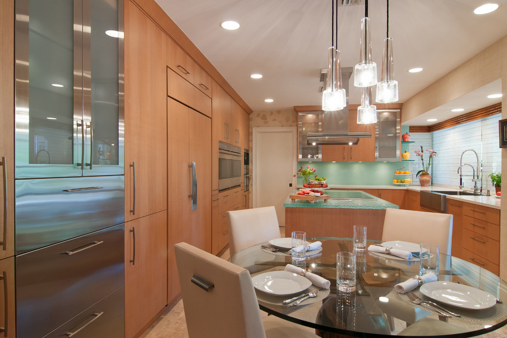 Kaplan Kitchen - Contemporary - Kitchen - Miami - by ...