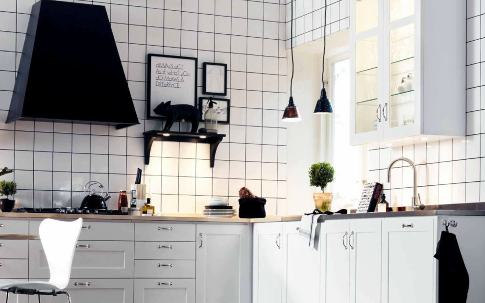 Photo of a scandi kitchen in Other.