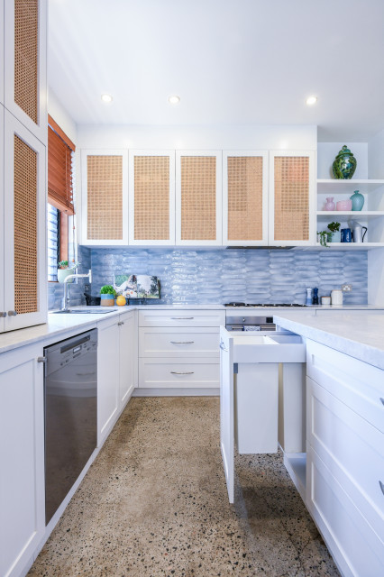 Rattan kitchen deals cabinets