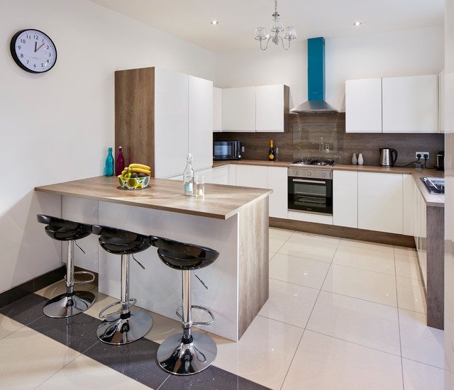 Kelvin Road, Roath Contemporary Kitchen Cardiff by MOTIVO DESIGN Houzz AU