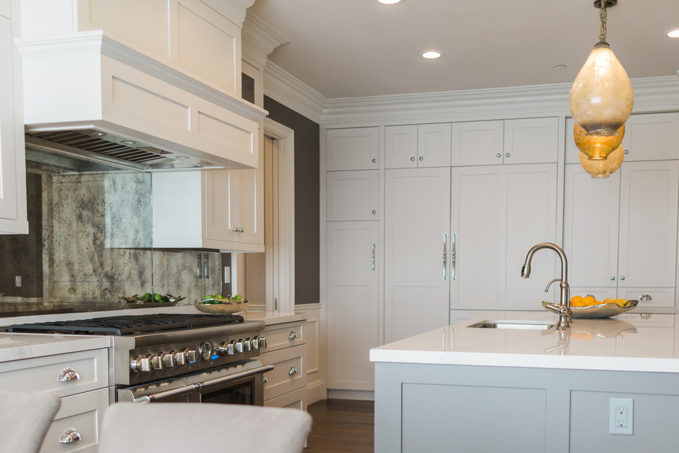 Kentfield Home Transitional Kitchen San Francisco by Petersen