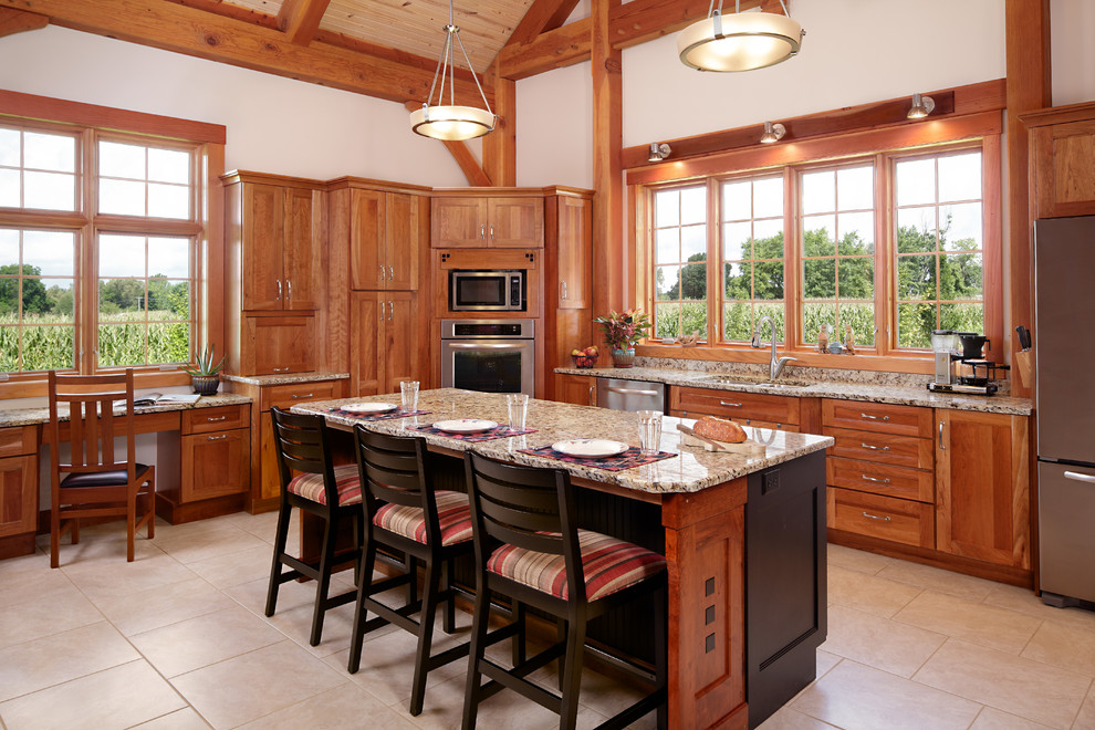 Kentucky Craftsman Timber Frame Home The Paducah Residence Custom