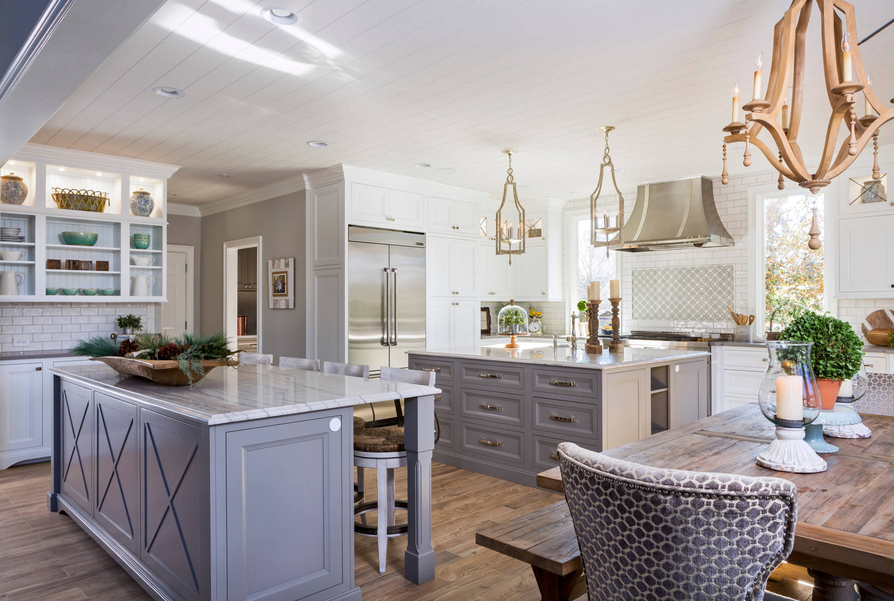 75 Beautiful Double Island Kitchen Pictures Ideas Houzz