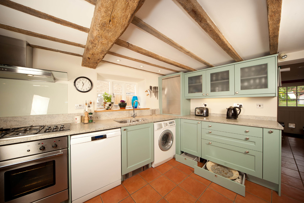 Klassische Küche in Oxfordshire