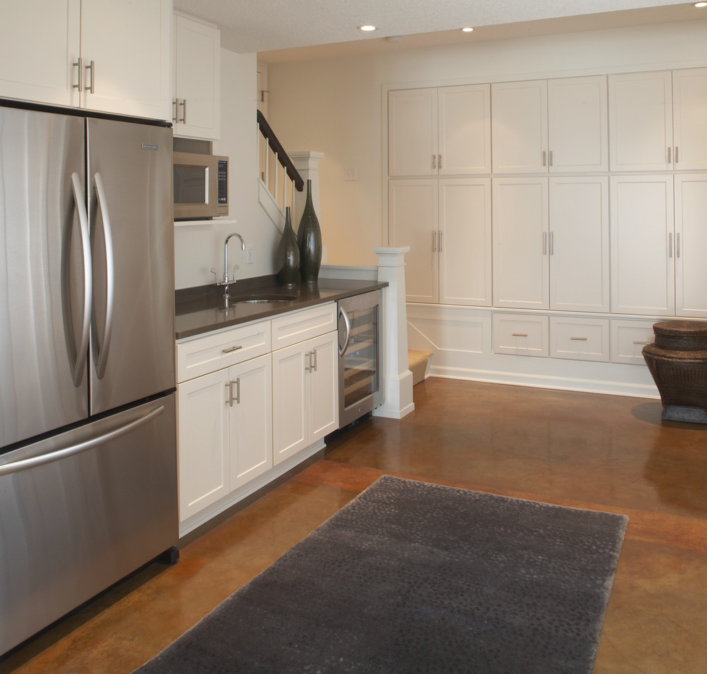 Photo of a contemporary kitchen in Minneapolis.
