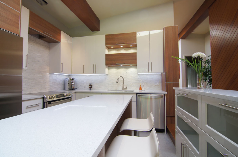 kitchen 2 Modern Kitchen Montreal by RENO M3 Design + Cuisine Houzz