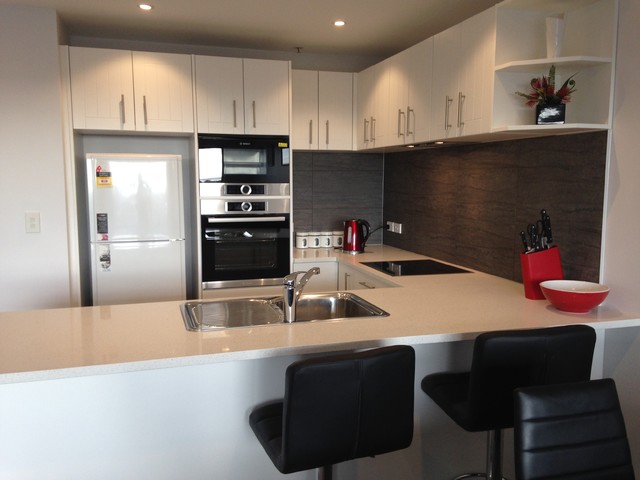 Kitchen After Contemporary Kitchen Auckland By Refresh Renovations West Auckland Dominic Hollands