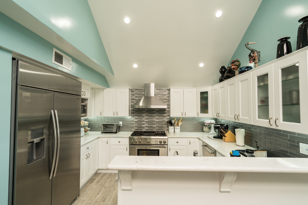 Kitchen and Bathroom Remodel in Marina Del Rey Contemporary Kitchen