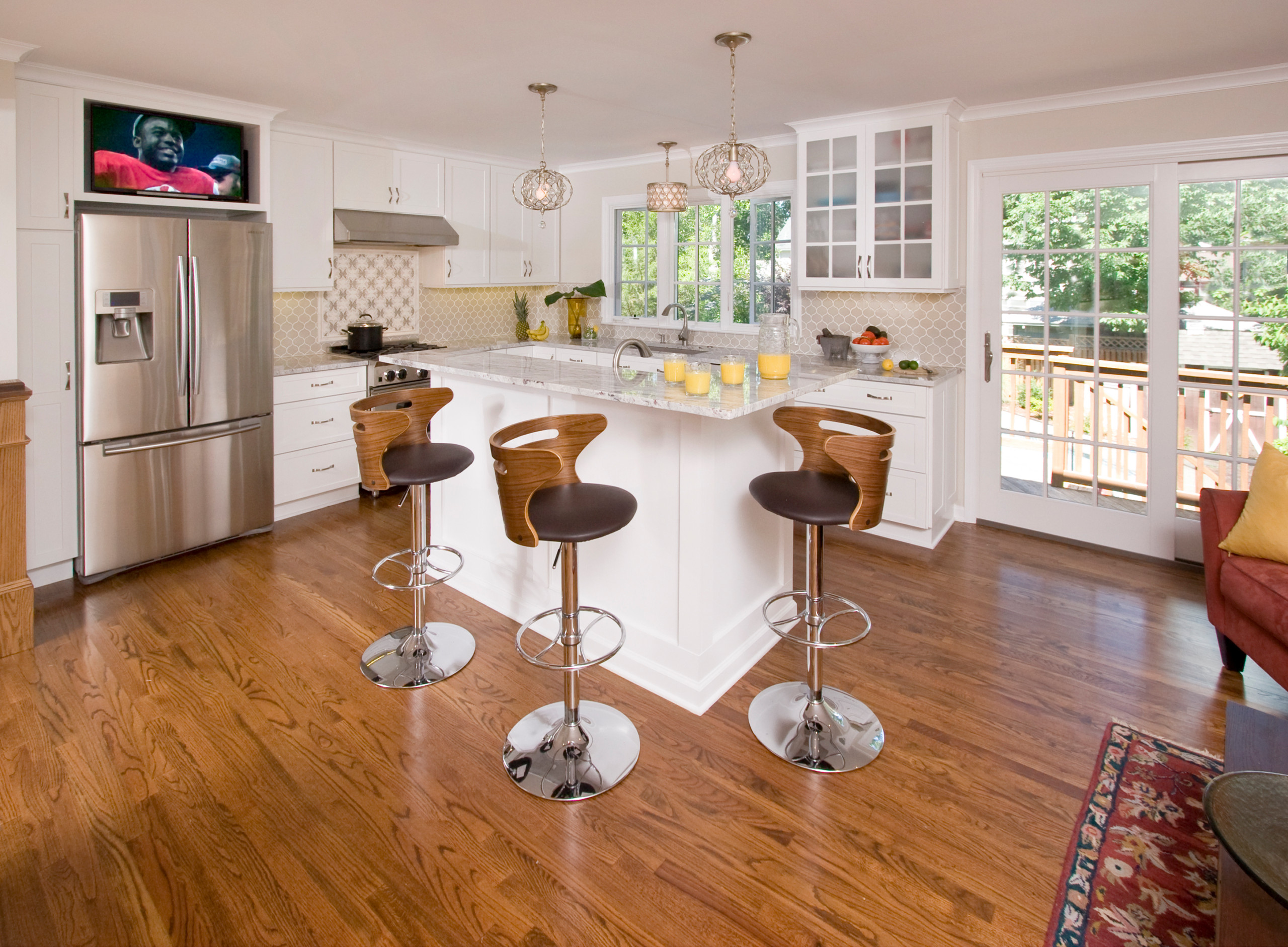 Kitchen And First Floor Renovations To A 1960 S Split Level Ranch Clawson Architects Llc Img~e3e14d2402b86bc9 14 6007 1 F753f01 