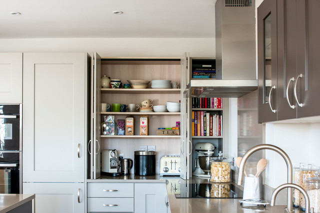 Kitchen & Garden Room Extension - Contemporary - Kitchen ...