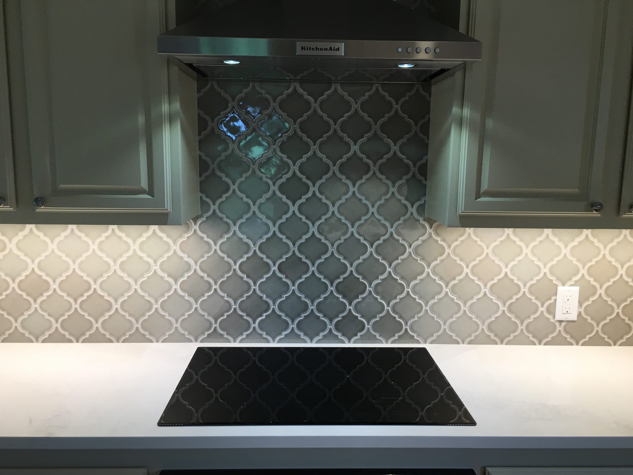 Arabesque Tile Backsplash Houzz