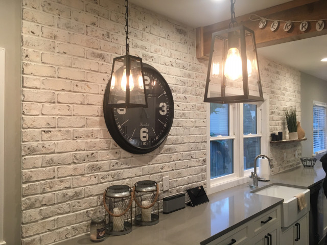 Brick Veneer Kitchen Backsplash – Things In The Kitchen