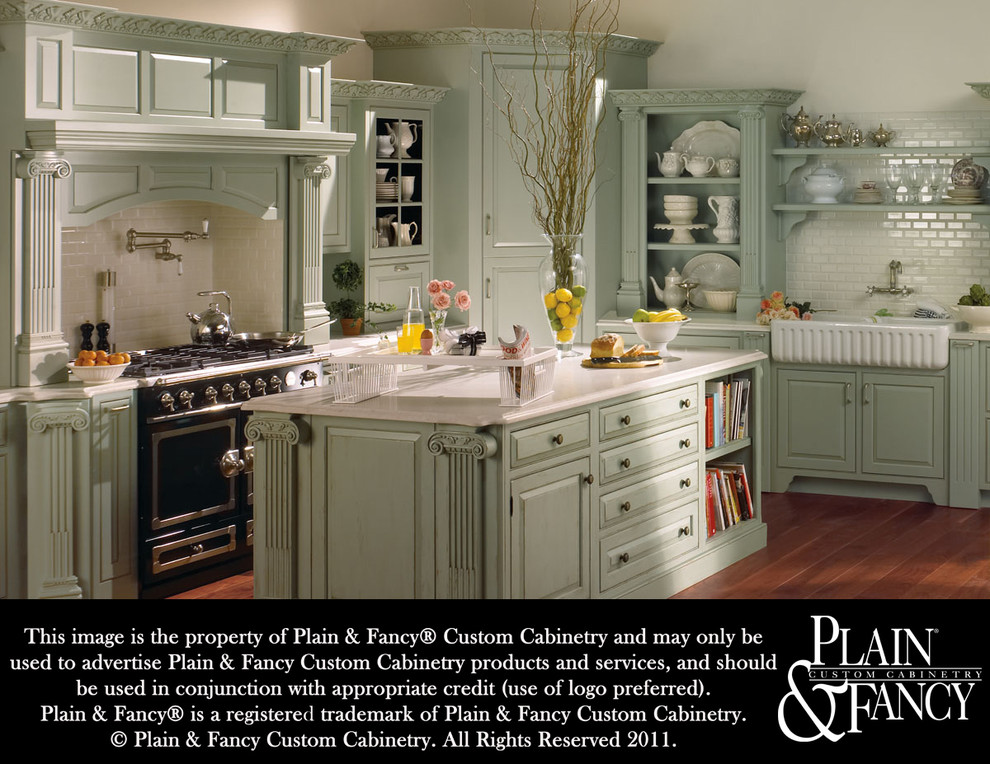 Photo of a farmhouse kitchen in New York.