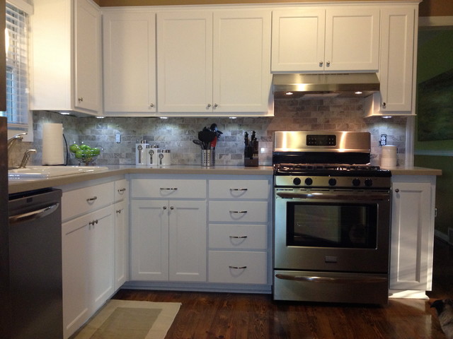 Kitchen Cabinet Refacing Done In Snow