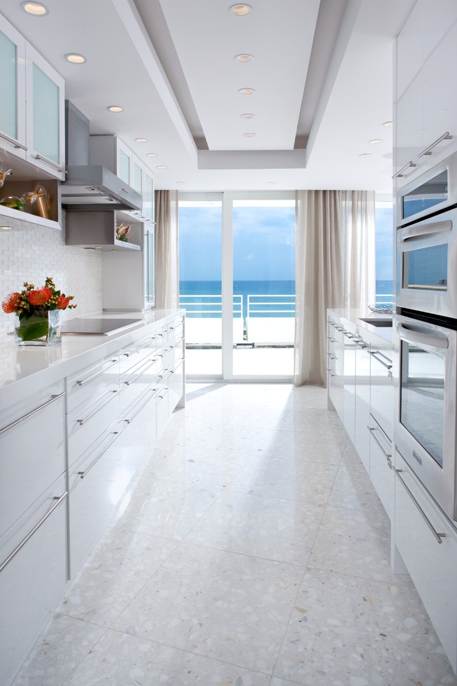 Стильный дизайн: кухня в морском стиле - последний тренд