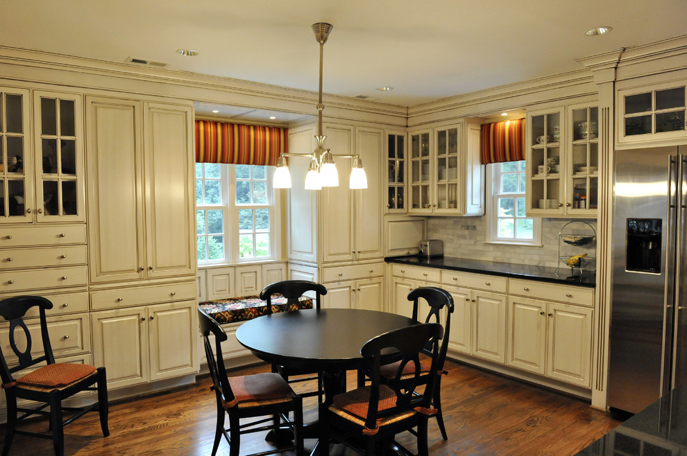 Extend Kitchen Cabinets Into Dining Room
