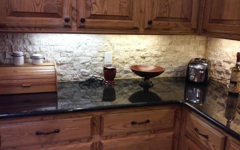 Kitchen Countertop Transitional Kitchen Austin by Accent Tile