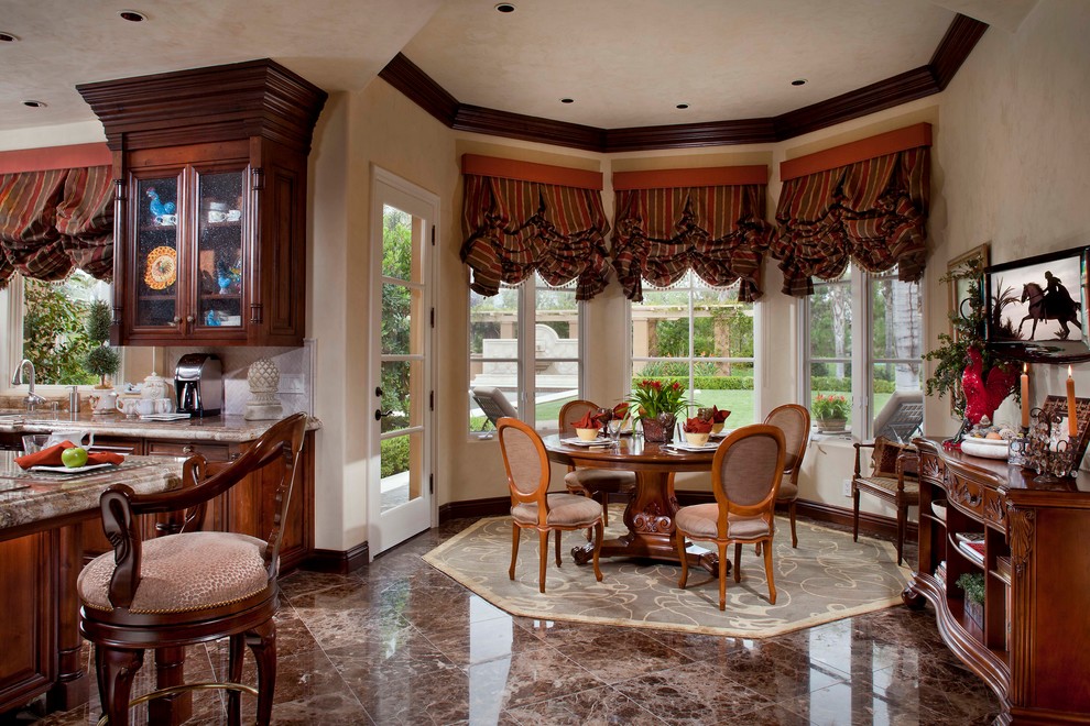Traditional kitchen in Orange County.