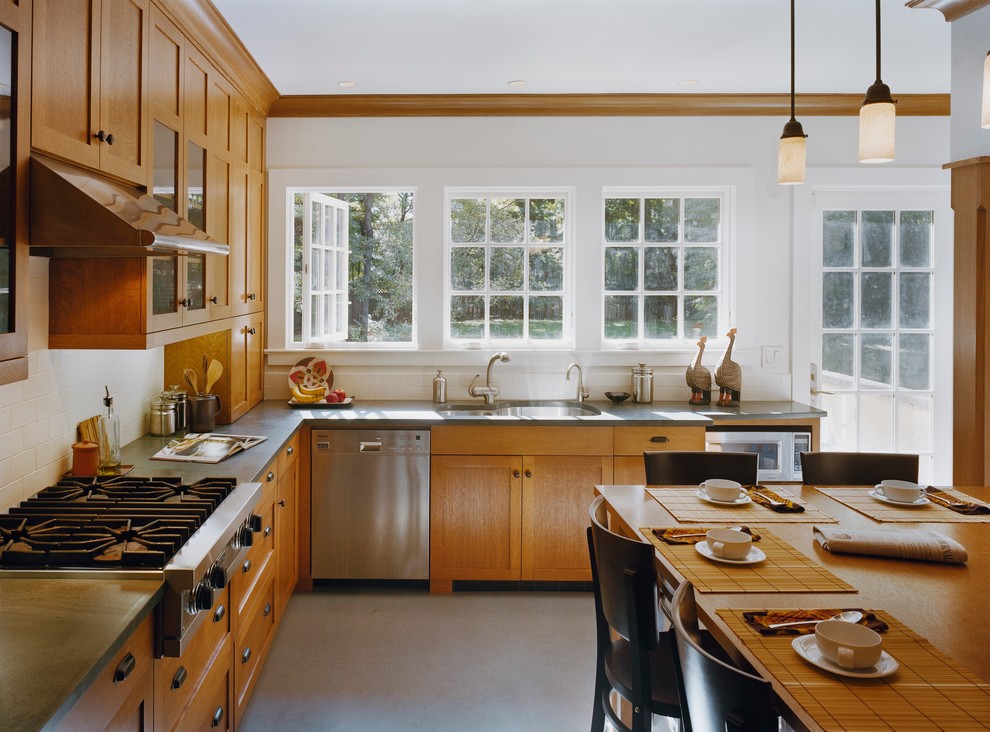 Kitchen For An Arts And Crafts House South Orange Nj Transitional Kitchen New York By Wright Robinson Architects
