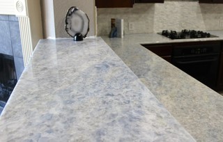 Kitchen - Iceberg Blue Quartzite Countertops - Modern - Kitchen ...