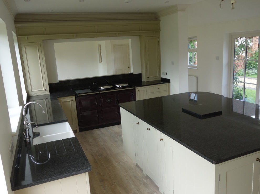 Modern kitchen in West Midlands.