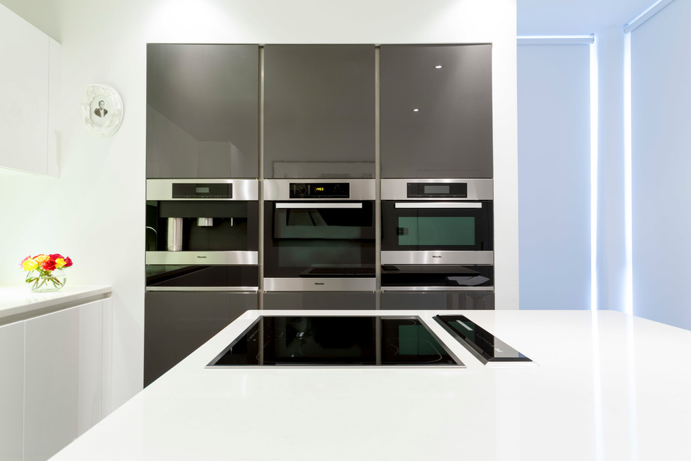 Kitchen Island Appliances Contemporary Kitchen London by LWK