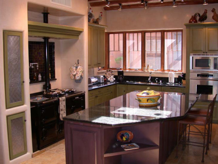 Kitchen Island Traditional Kitchen Albuquerque by Charles Ash