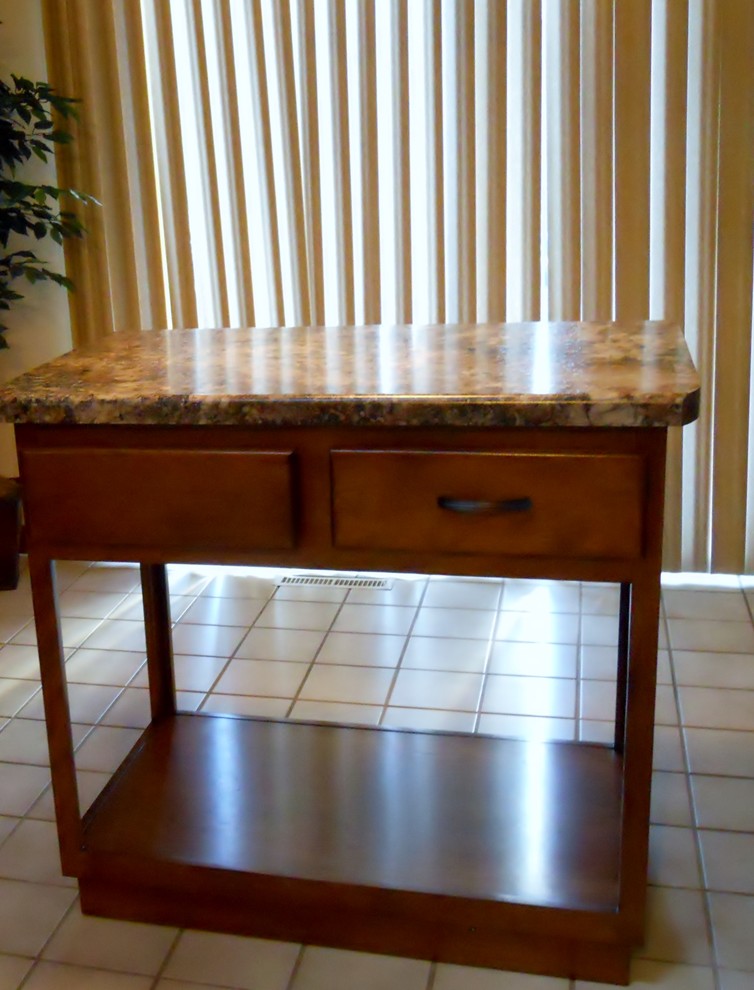 Kitchen Island Classique Cuisine Milwaukee par Creative Wood