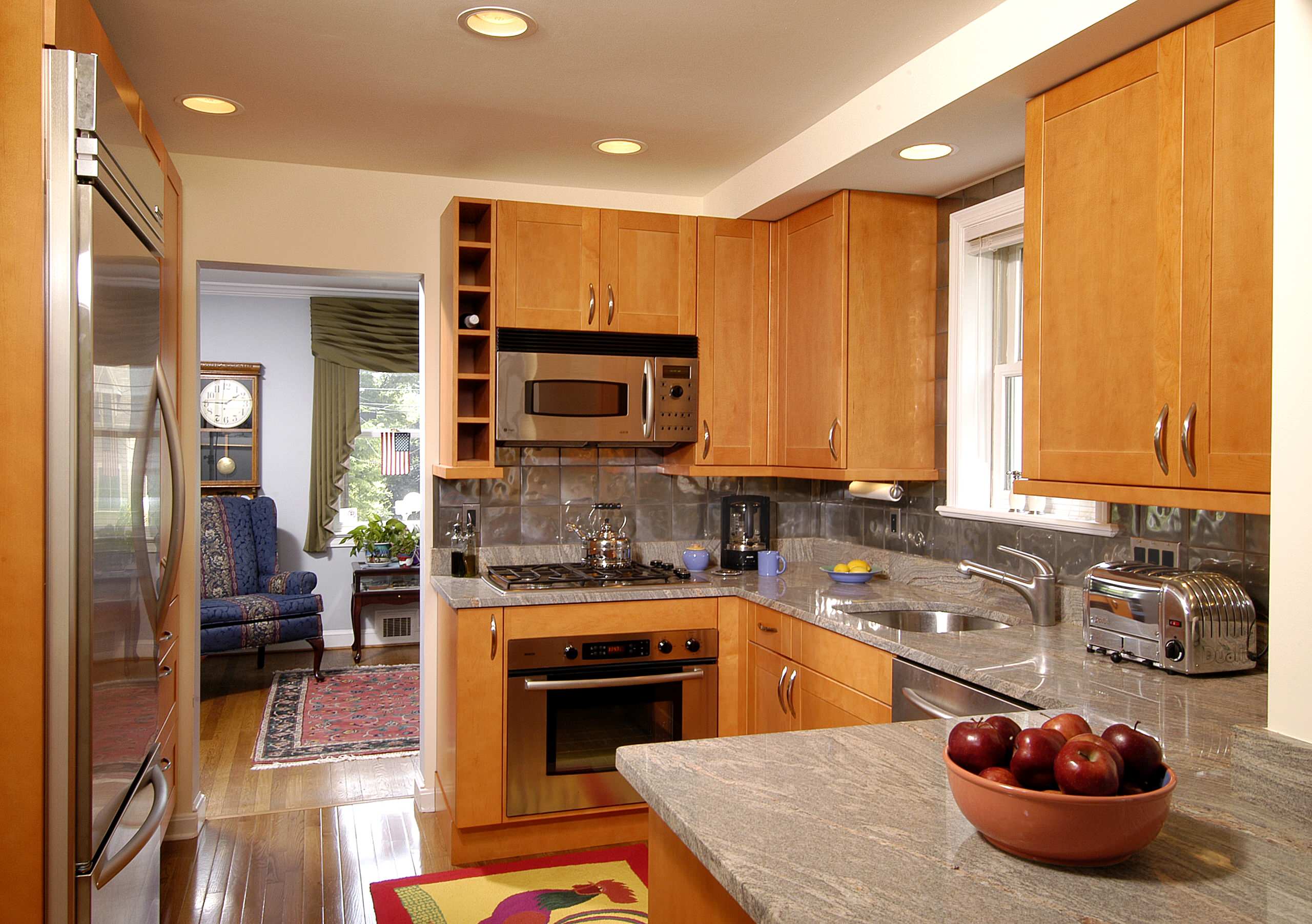 Kitchen Design Idea - Integrated Cooktop Counter