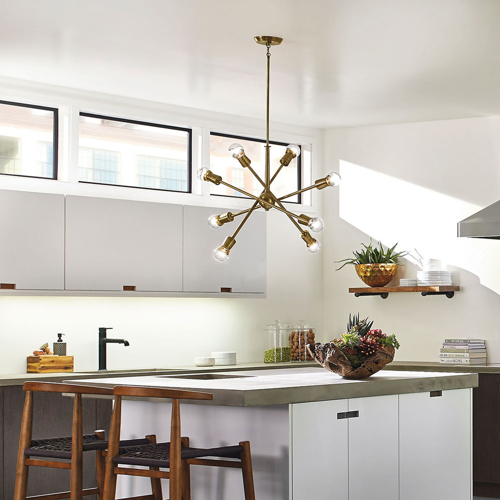 Kitchen Lighting Midcentury Kitchen Other by Yale Lighting