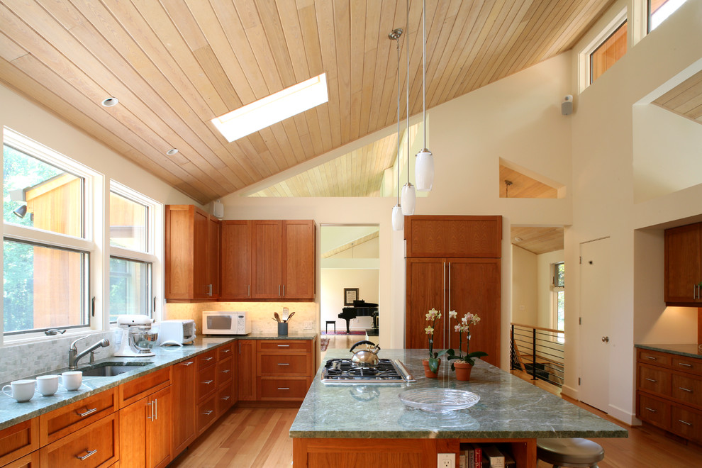 Kitchen Modern Baltimore, Kitchen Lighting Ideas For Slanted Ceilings