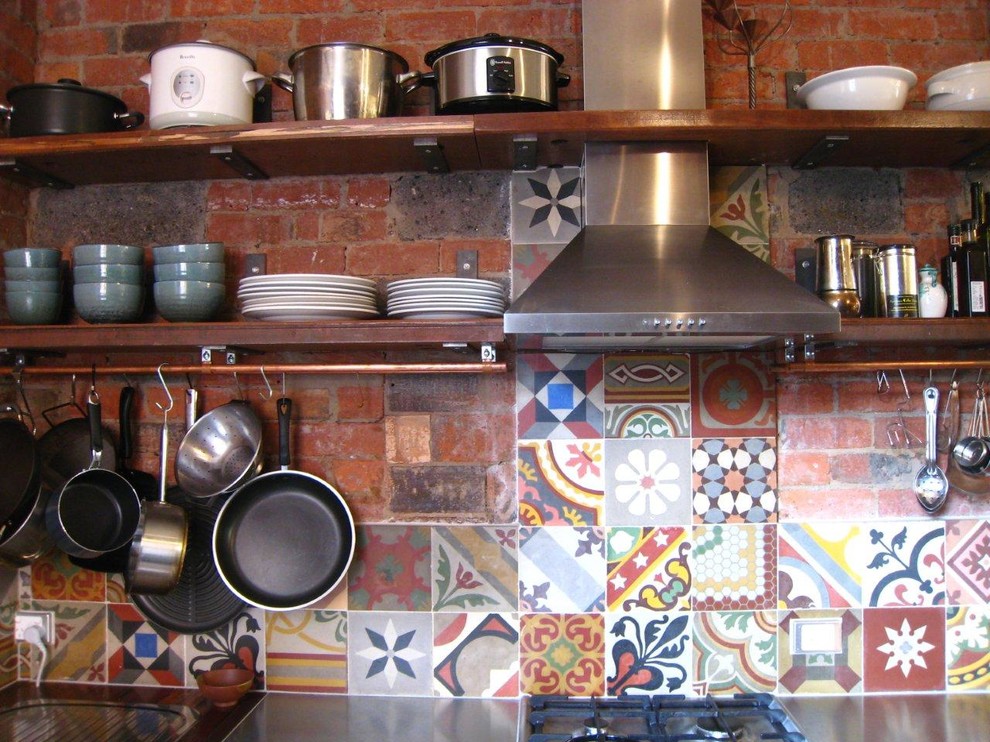 Eklektische Küche in Melbourne