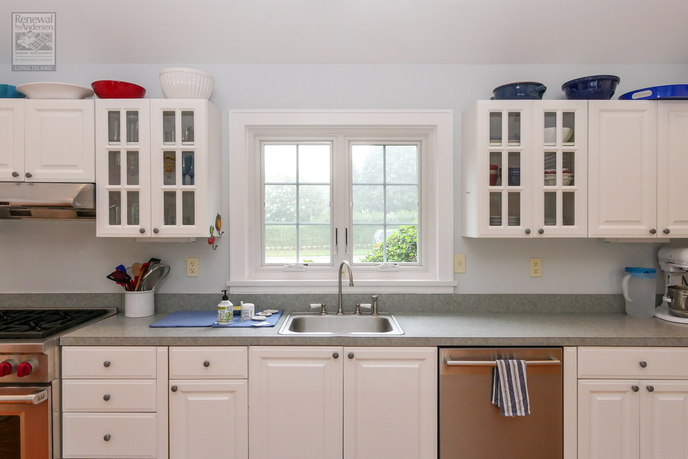 Kitchen New Casement Windows with Grilles in Magnificent Suffolk