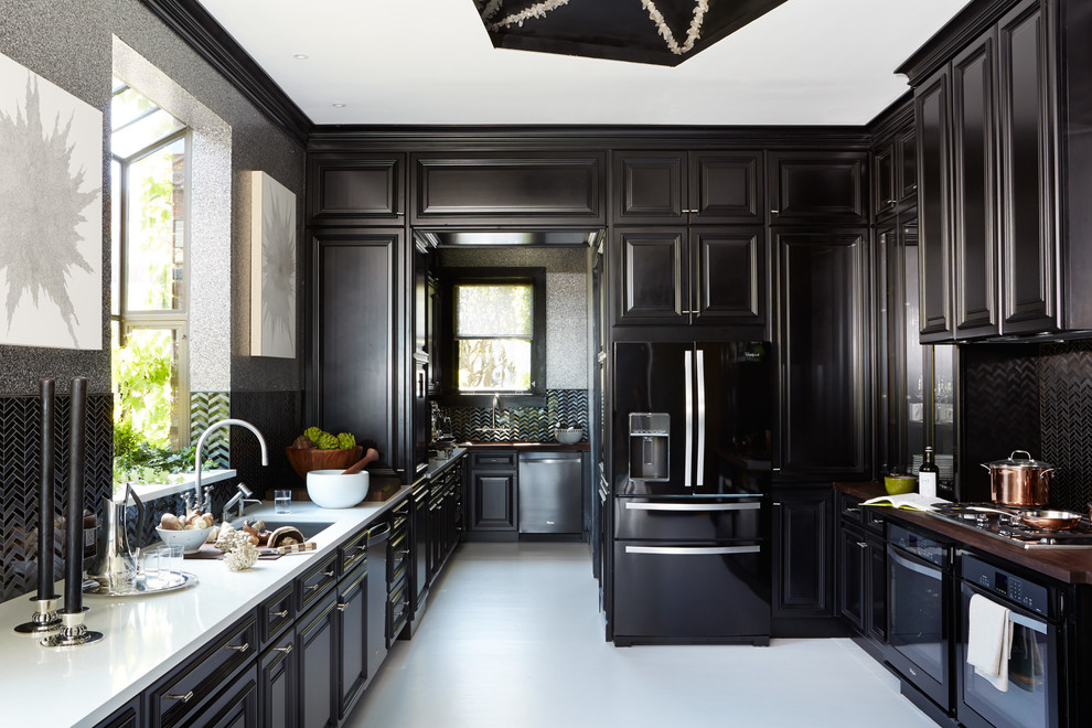 Inspiration for a victorian kitchen remodel in San Francisco