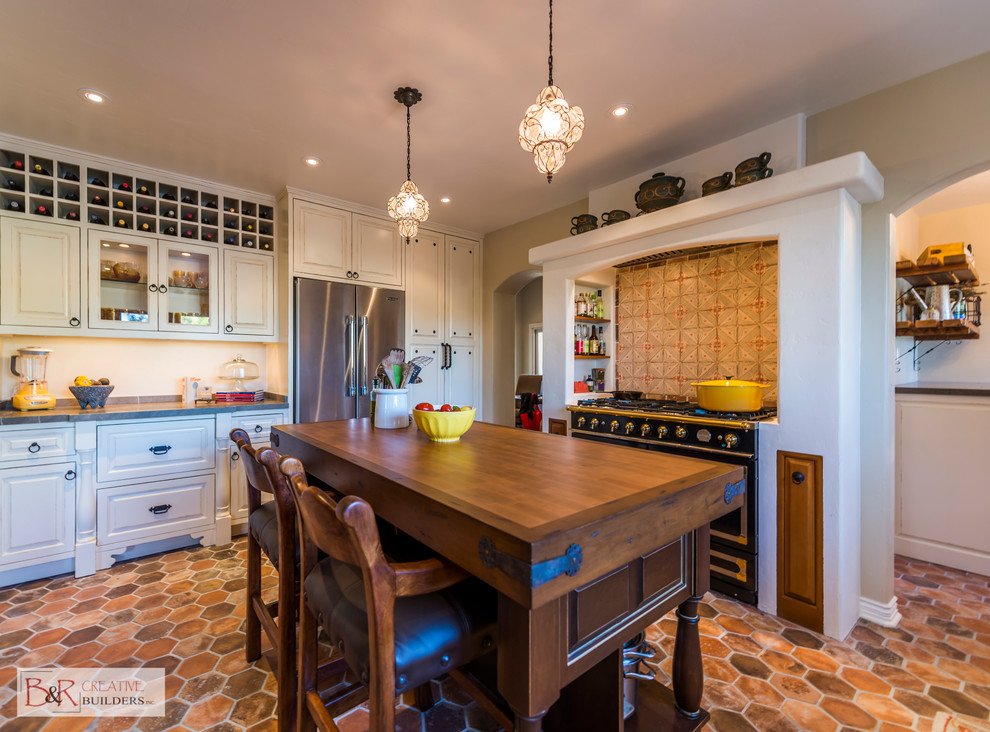 Kitchen - Olympic Pl. Los Angeles - Rustic - Kitchen - Los Angeles - by ...