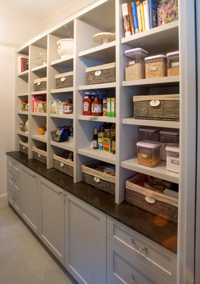 Kitchen Pantry - Traditional - Kitchen - Houston - by Squared Away | Houzz