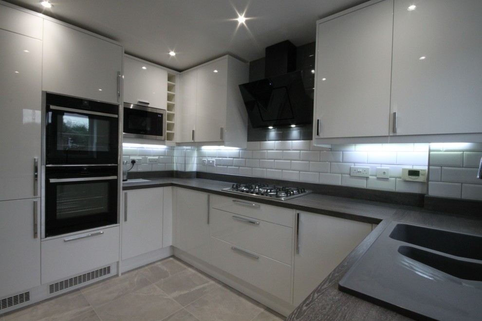 Compact Kitchen For an Ex Chef Modern Kitchen Cardiff by Shaun Davies Home Solutions Houzz