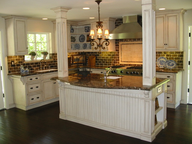 Kitchen Portfolio Custom Kitchen Renovation Woodland Hills Ca American Traditional Kitchen Los Angeles By Barbara Stock Interior Design