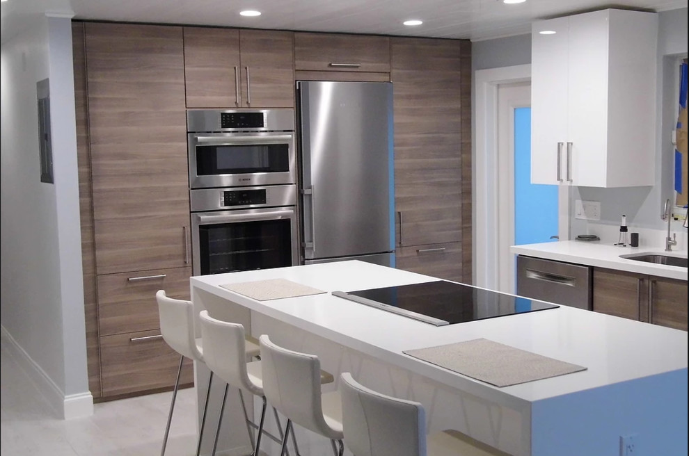 Kitchen Projects - Modern - Kitchen - Miami - by Wallach Builders ...