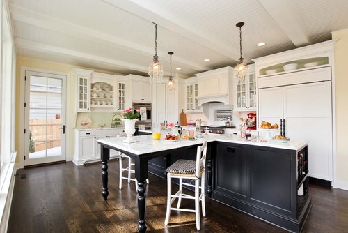 T-Shaped Kitchen Island Countertops 