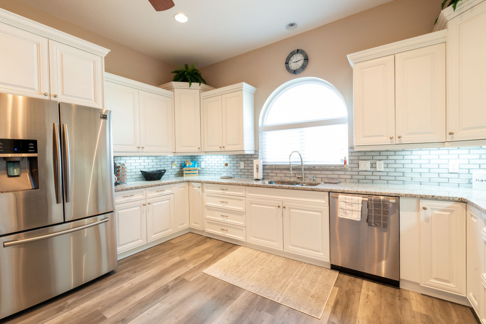 Kitchen Remodel & LVP Flooring Transitional Kitchen Other by