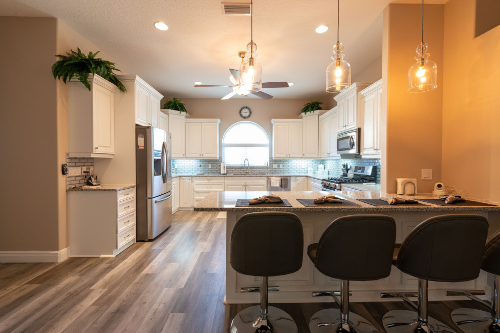 Kitchen Remodel & LVP Flooring - Transitional - Kitchen ...