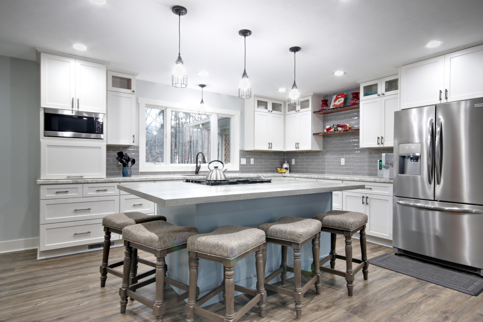 Kitchen remodel for growing family Transitional Kitchen Grand