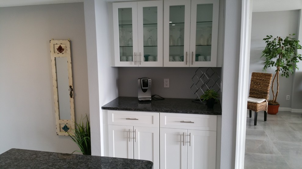 Kitchen Remodel Transitional Kitchen Tampa by Hometown Quality Construction Services Houzz