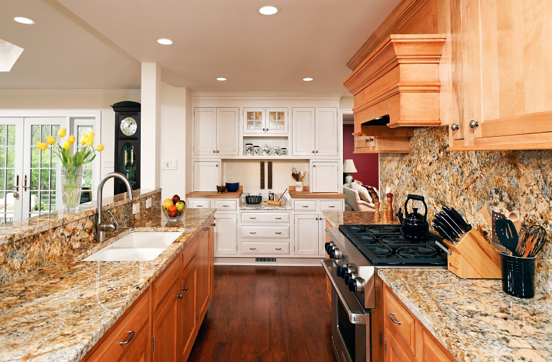 Inspiration for a traditional galley kitchen in DC Metro.