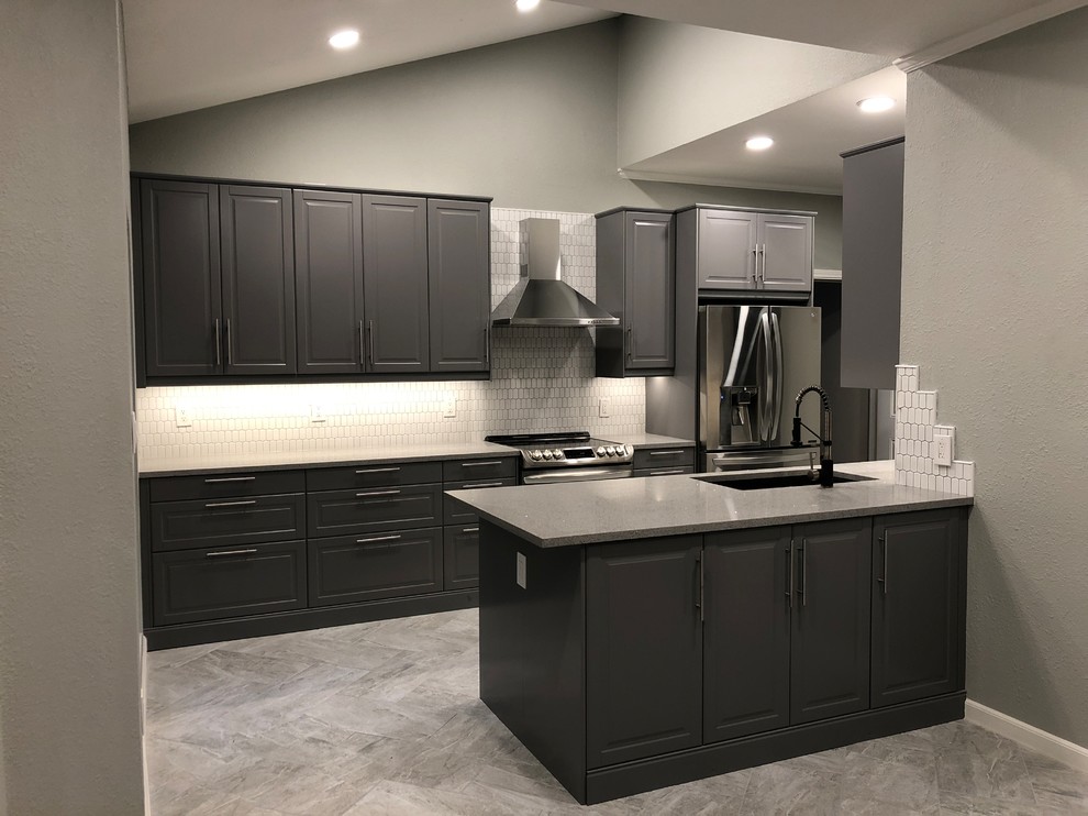 Kitchen Remodel Plano Tx With Ikea Cabinets Contemporary Kitchen Dallas By Rush Remodeling Dfw