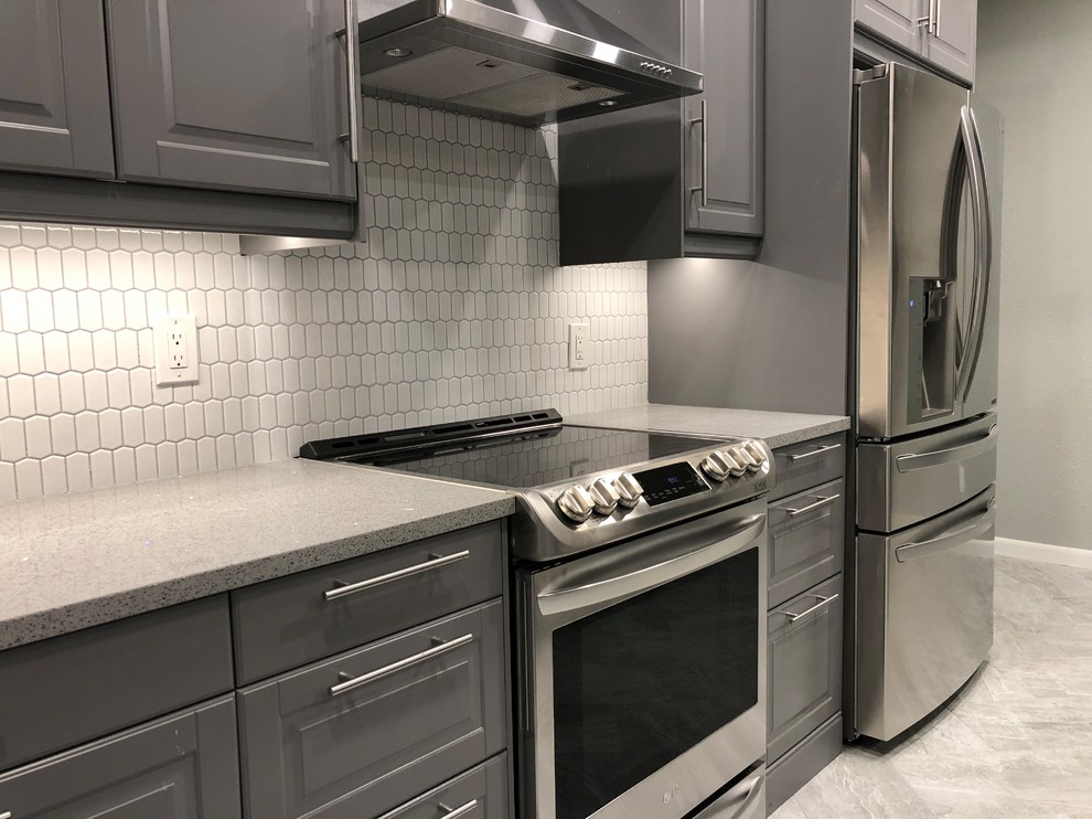 Kitchen remodel Plano Tx with IKEA Contemporary Kitchen