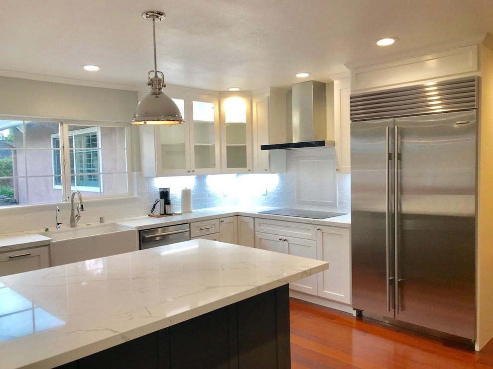 Kitchen Remodel - Pleasanton, CA - Modern - Kitchen - San Francisco - by Aix Construction, Inc.