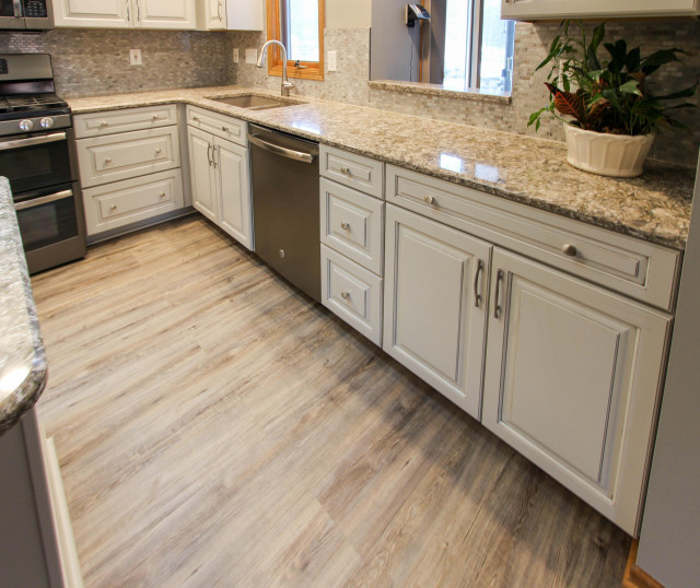 Kitchen Remodel with Painted Ember Glaze by Waypoint Livingspaces Kitchen
